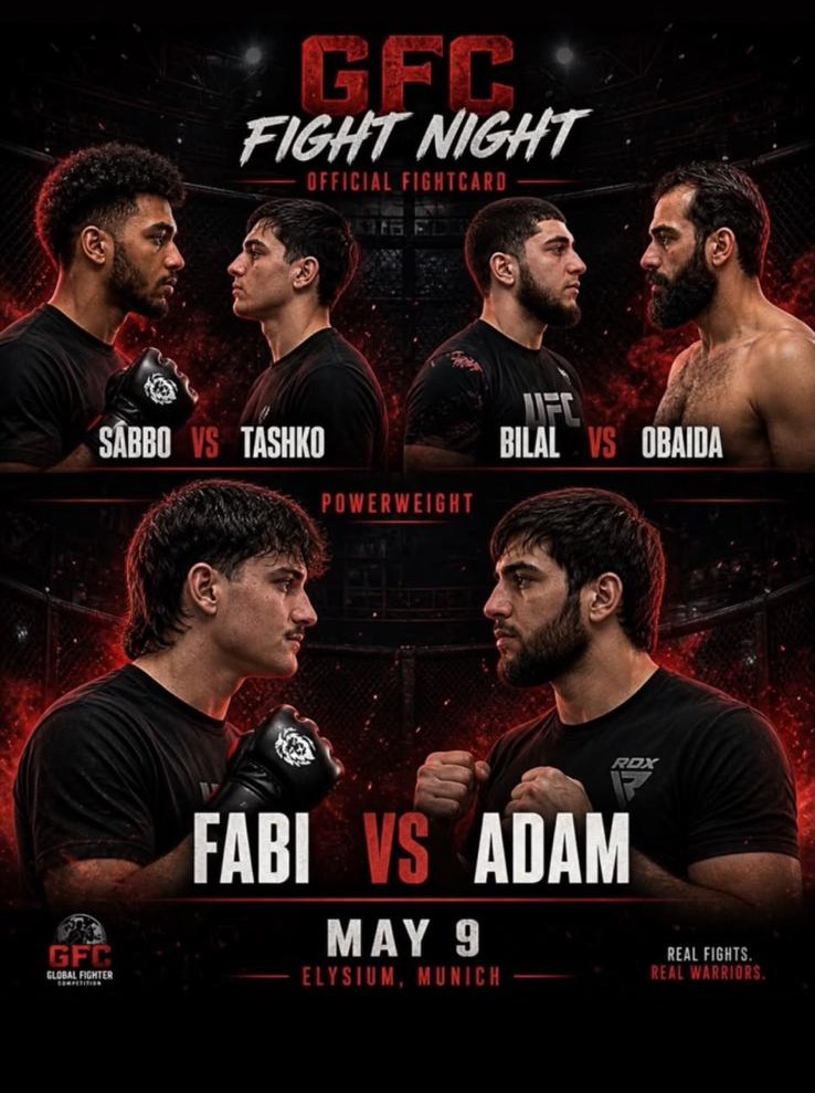 GFC Fight Night Fight Card 2